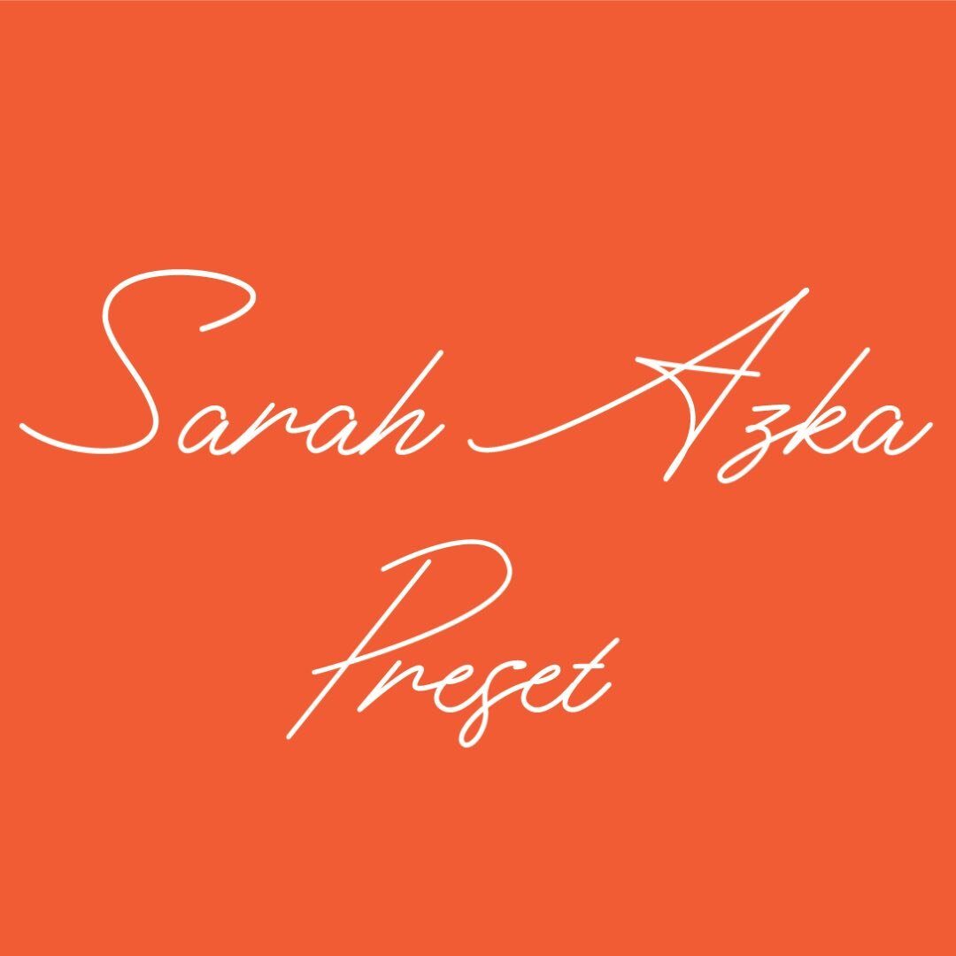 Sarah Azka Preset